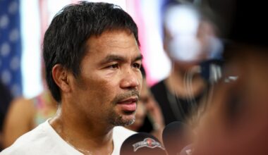 'Needs to improve' - Manny Pacquiao reacts to son's shock professional boxing debut