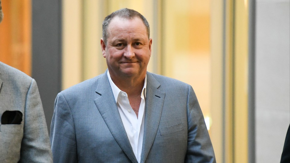 Former Newcastle owner Mike Ashley