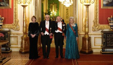 The Best Photos of the Royal Family at the German State Banquet at Windsor Castle