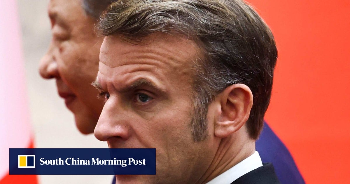 Macron urges Chinese firms to invest in France, EU as tech gap widens