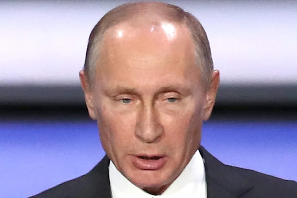 Vladimir Putin who was accused by the new head of MI6 of exporting ‘chaos’ (PA Archive)