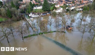 Flood warnings for Shropshire rivers following heavy rain
