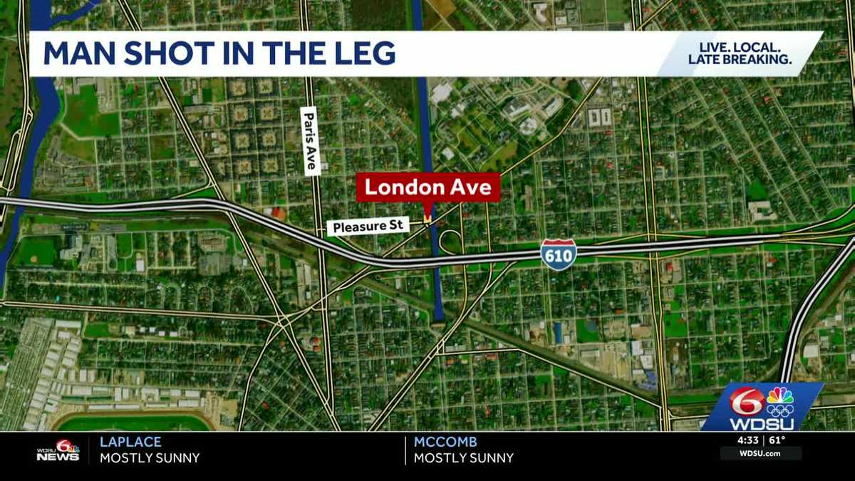 Man shot in leg on London Avenue; New Orleans police investigate