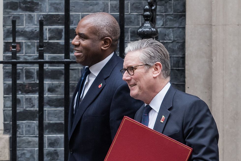 David Lammy and Keir Starmer