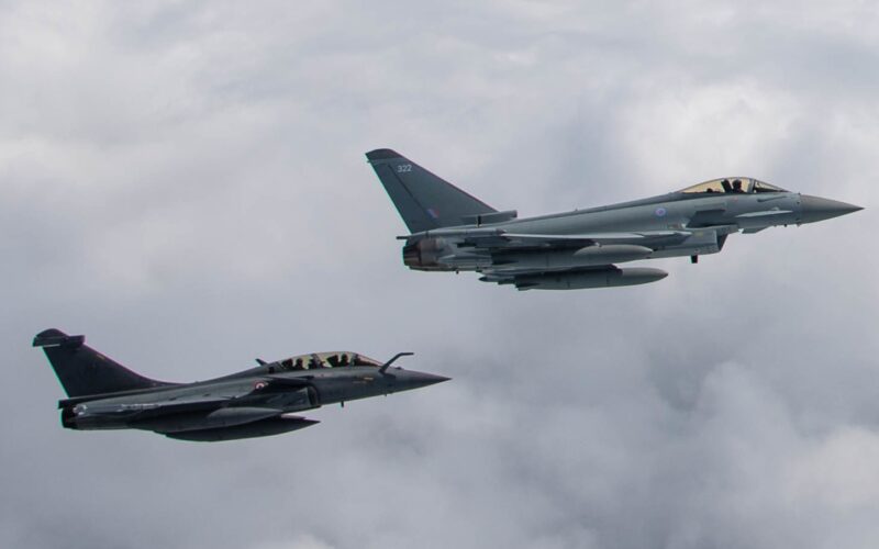 Dassault Rafale and Eurofighter Typhoon