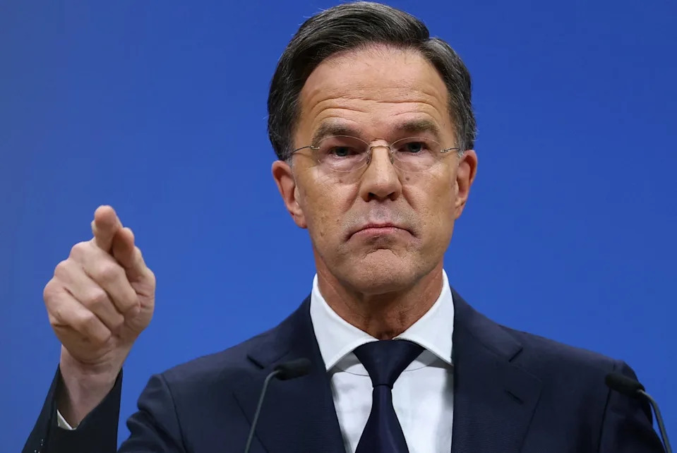 Nato secretary general Mark Rutte has called Europe ‘Russia’s next target’ (REUTERS)