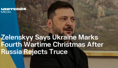 Zelenskyy Says Ukraine Marks Fourth Wartime Christmas After Russia Rejects Truce — UNITED24 Media