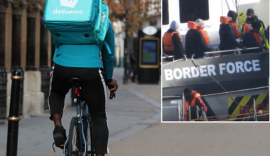 Illegal delivery riders face removal from Britain in bid to make UK less enticing for migrants
