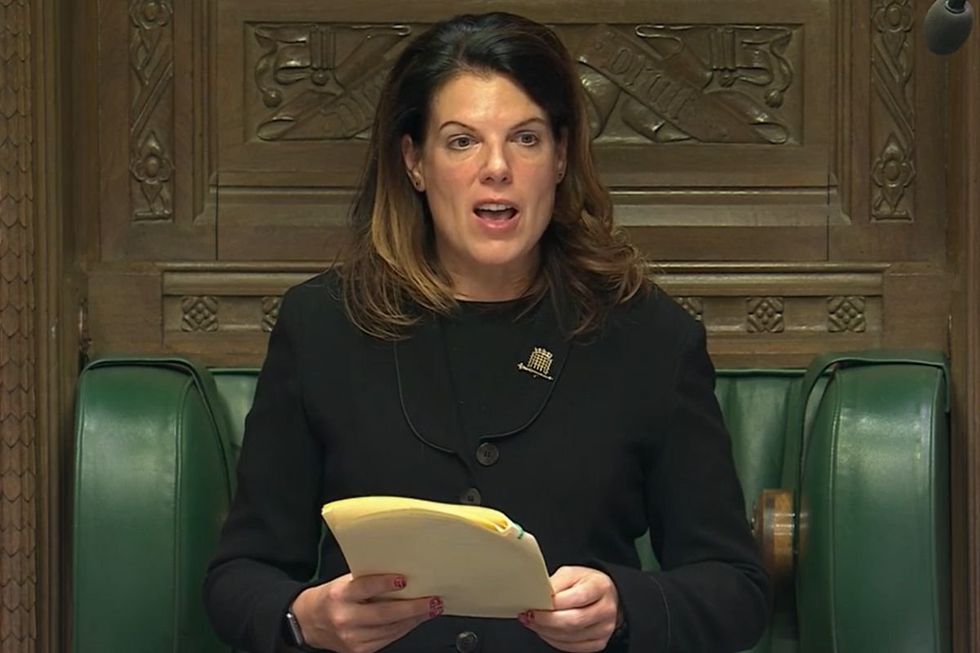 Deputy Speaker Caroline Nokes, who had the whip removed by Boris Johnson after rebelling against Brexit in September 2019, was called to cast the deciding vote