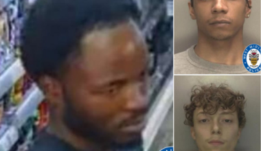 Police want to talk to these three men following a robbery in Birmingham