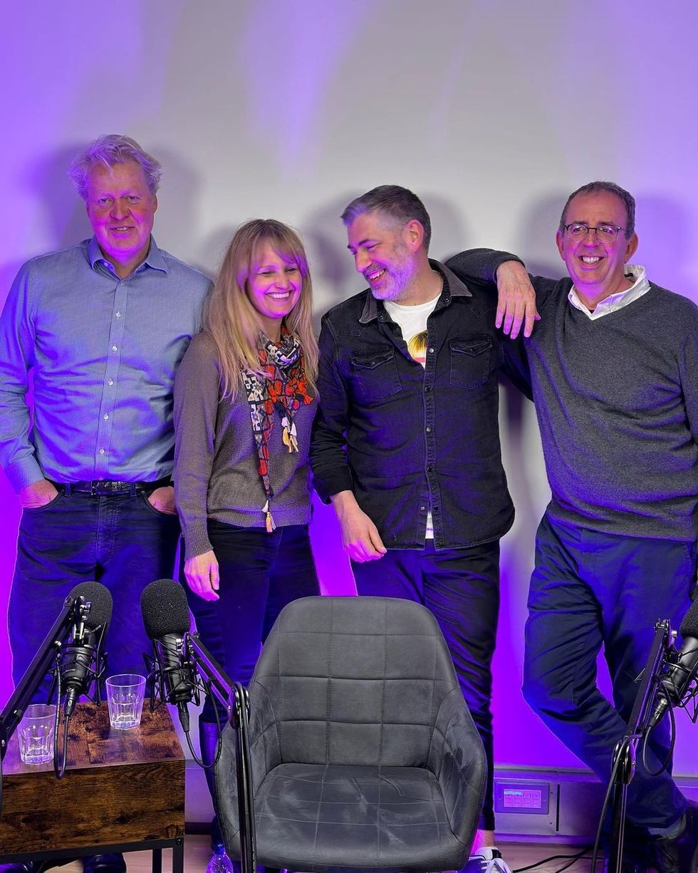 Earl Charles Spencer and Dr Cat Jarman