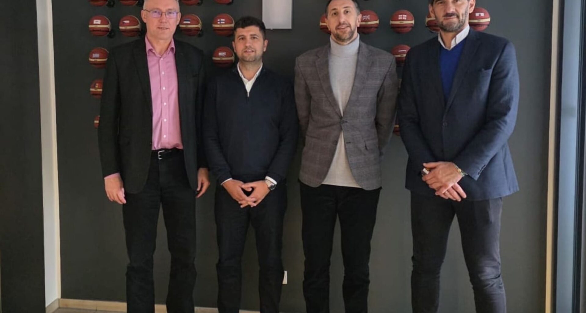 FIBA Europe welcomes North Macedonia Basketball Federation delegation