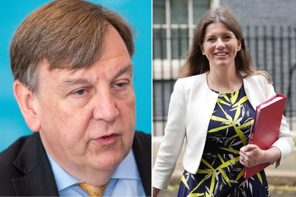 Ex-Culture Secretaries John Whittingdale and Michelle Donelan spoke out against France's measures