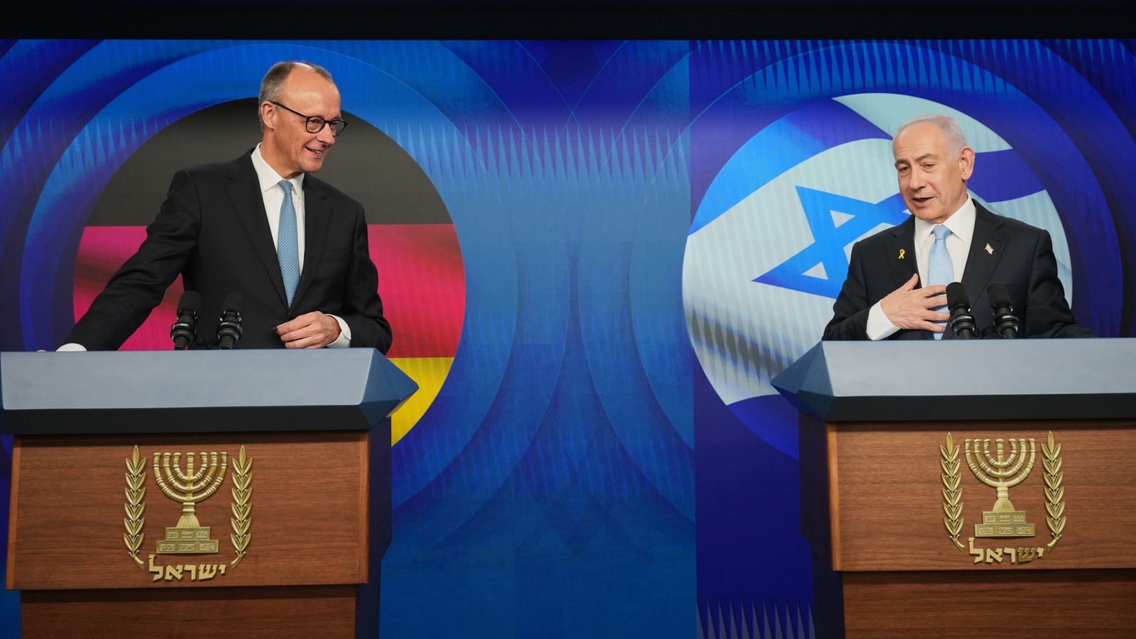 Alliance of war criminals: German Chancellor Merz meets Netanyahu