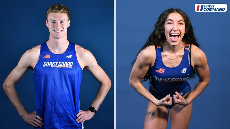 Fant, Stonebraker Named CoastGuardAthletics.com Athletes of the Week