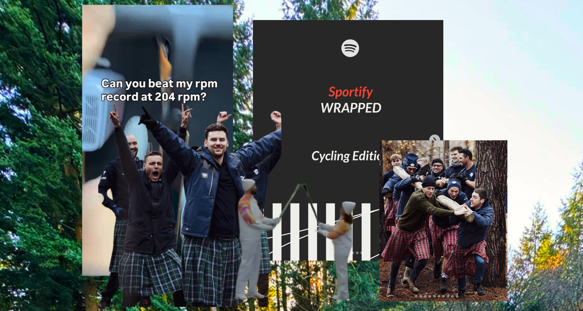 A collage of screenshots