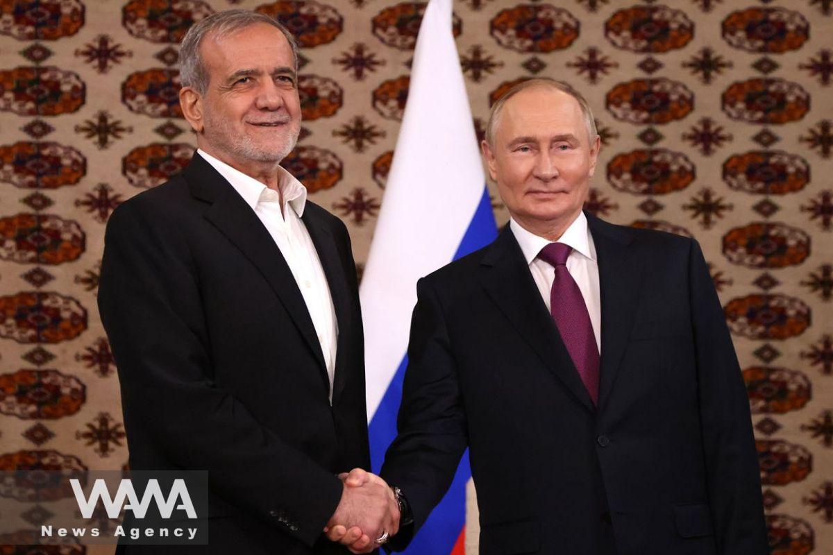 Putin and Pezeshkian