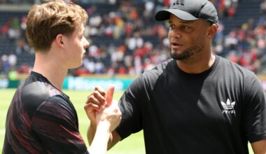 Vincent Kompany has backed Jonas Urbig for success for Bayern Munich, Germany