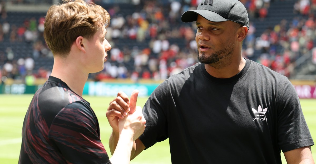 Vincent Kompany has backed Jonas Urbig for success for Bayern Munich, Germany