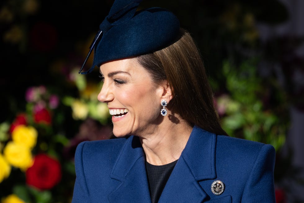 State Visit By The President Of The Federal Republic of Germany - Day 1 windsor, england december 03: catherine, princess of wales ahead of the ceremonial welcome for the state visit to the uk of the president of the federal republic of germany and his wife elke büdenbender on december 03, 2025 in windsor, england. the president of the federal republic of germany, accompanied by ms. elke büdenbender, are paying a state visit to the united kingdom as the guests of their majesties the king and queen. the visit is the first from germany in 27 years and will be marked with ceremonial visits, an address to the uk parliament and a banquet. (photo by samir hussein/wireimage)