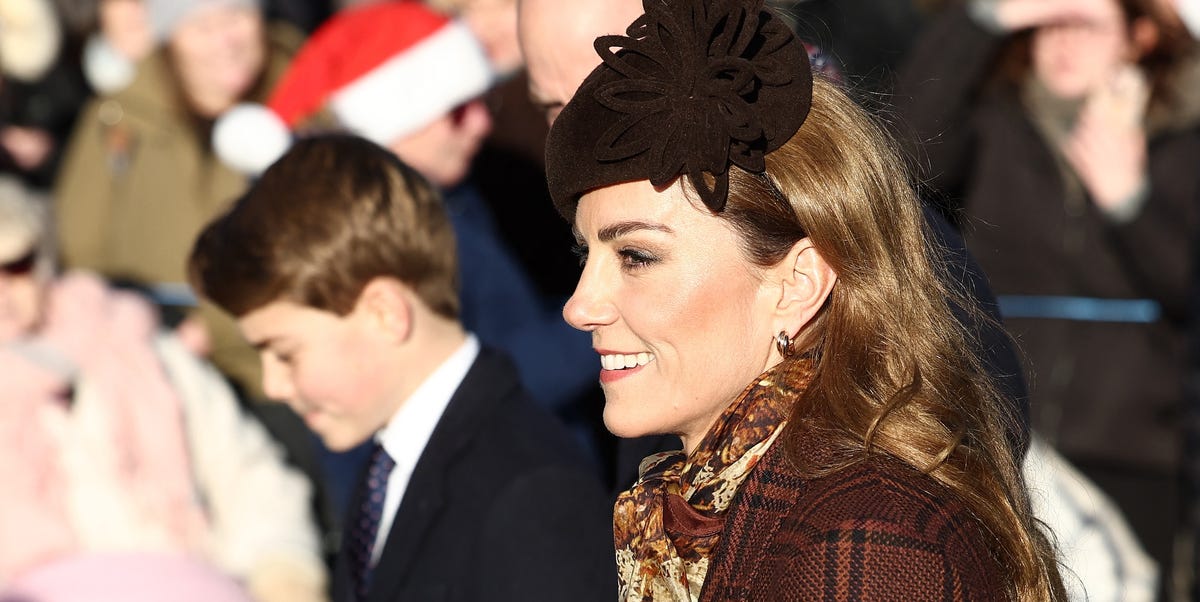 The Princess Of Wales Wears Chic Chocolate Brown Outfit For Christmas Day