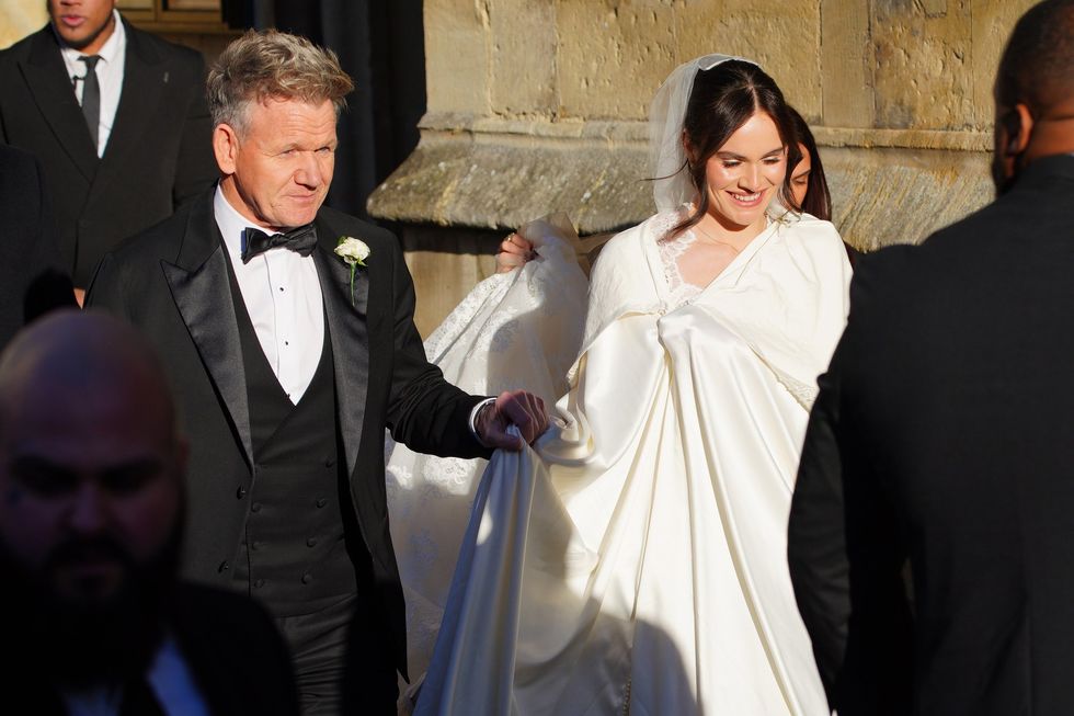 Gordon Ramsay accompanied his daughter