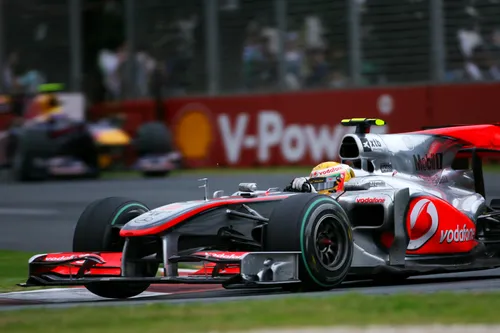 Hamilton at Australia 2010