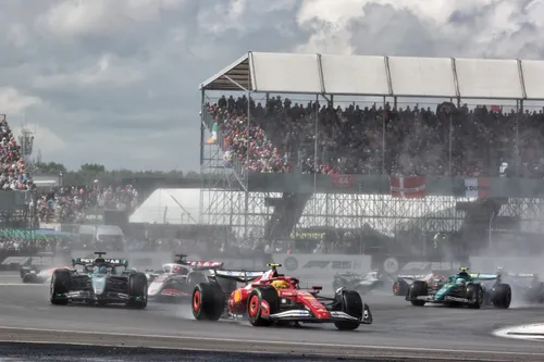 Hamilton at the 2025 British GP