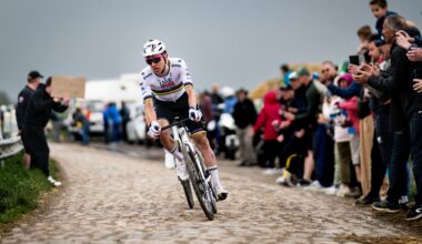 'In the middle of winter, it's rather daring' – Tadej Pogačar spotted on Paris-Roubaix recon