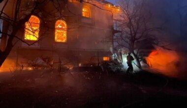 In Pics | Zelensky accuses Russia of prolonging war as Kyiv reels from massive attack