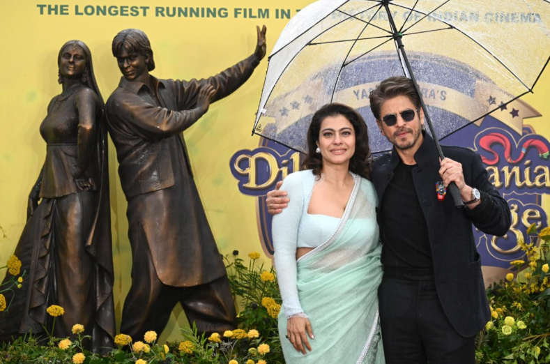 Bollywood icons unveil new statue in London’s Leicester Square