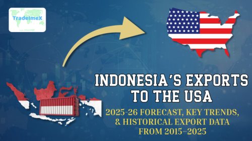 Indonesia’s Exports to the USA: 2025-26 Forecast, Key Trends, & Historical Export Data from 2015–2025