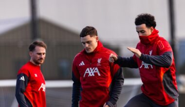 Liverpool name 19-man squad for Inter fixture