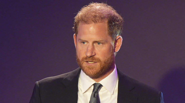 Prince Harry polka dot tie