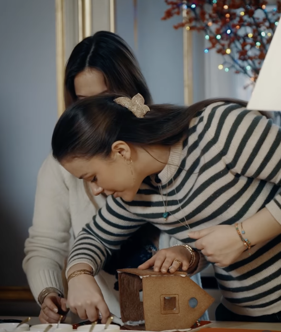 Princess Isabella and Princess Josephine made royal &ldquo;julekagenhus.&rdquo;
