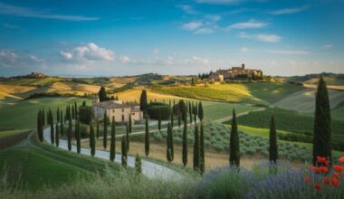 Image of an italian countryside