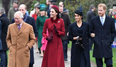 The Royal family at Christmas in Sandringham