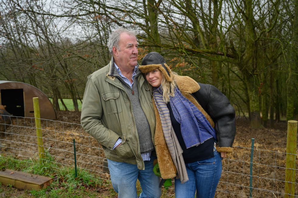 Jeremy Clarkson and Lisa Hogan