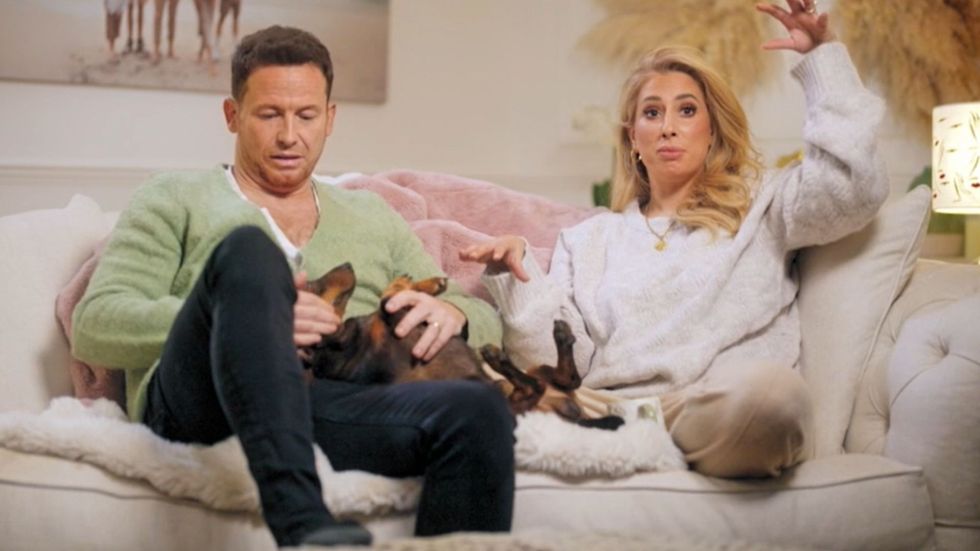 Joe Swash and Stacey Solomon