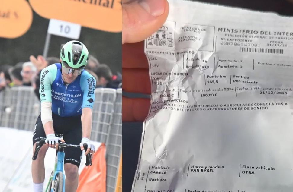 Johannes Staune-Mittet fined for riding with earphones