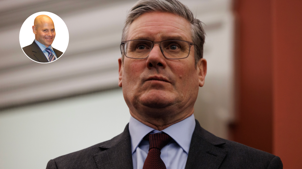 Lee Cohen (left), Keir Starmer (right)