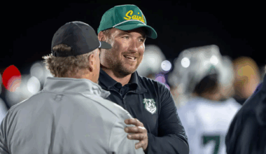 Siena head coach Liam Gleason