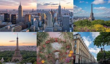 London, new york, paris, tokyo, madrid