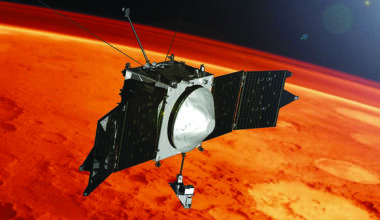 MAVEN telemetry shows changes to spacecraft orbit and rotation