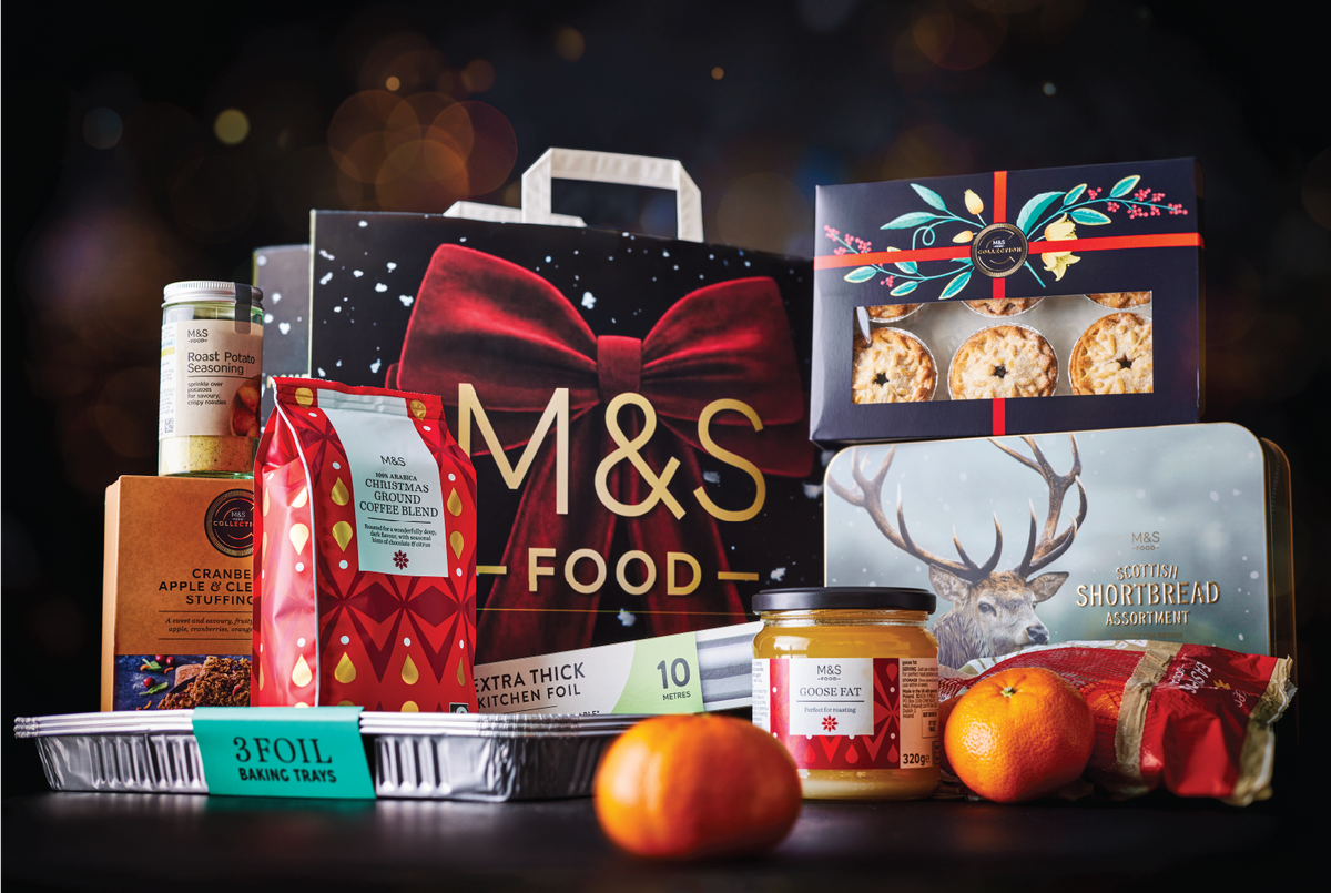m&s food christmas