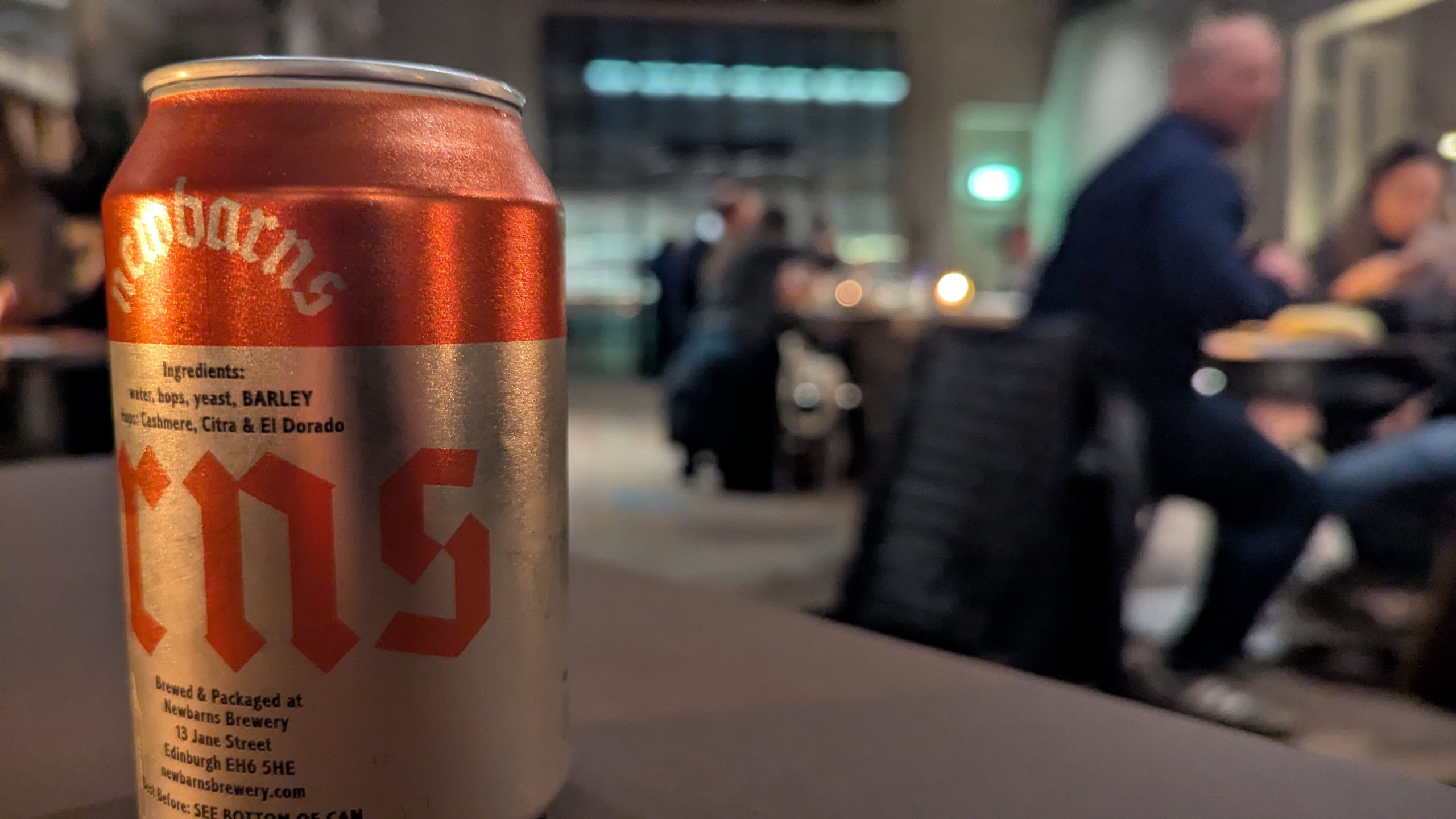 Beer at Brown's of Leith