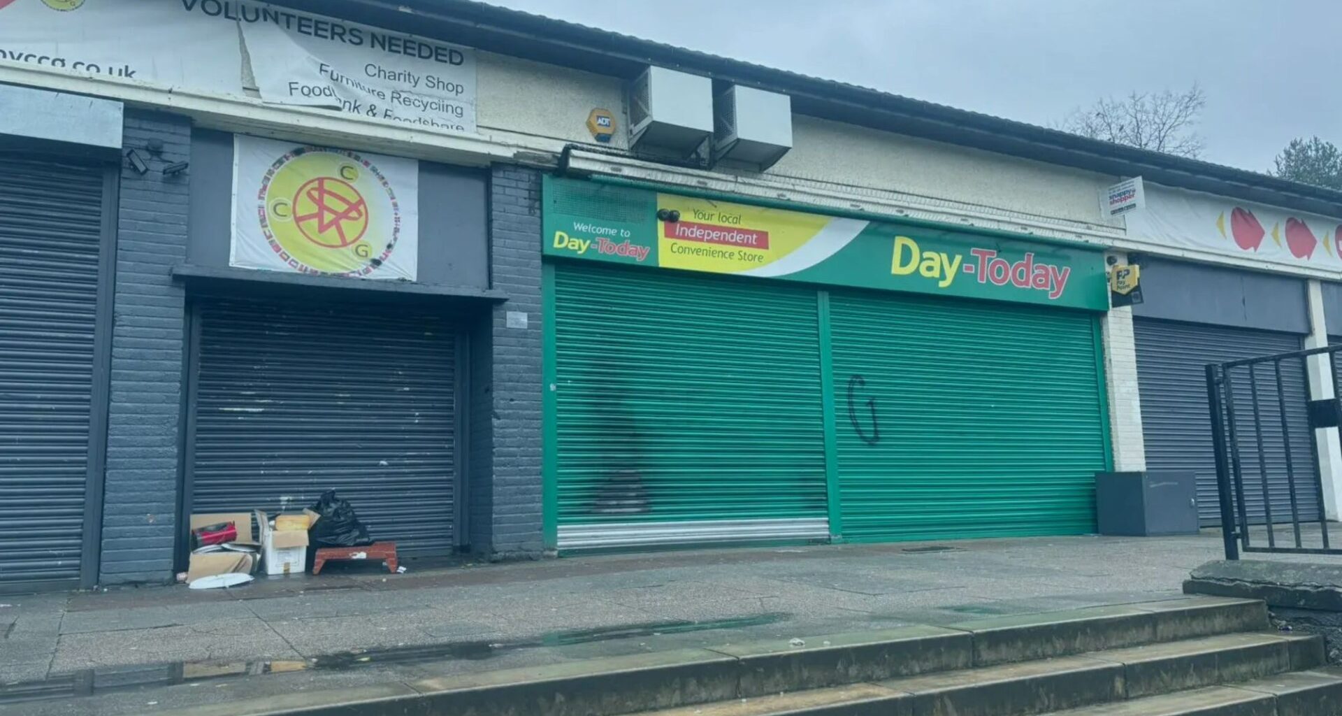 Glasgow shop FIREBOMBED just days after two men jailed for machete attack on shopkeeper