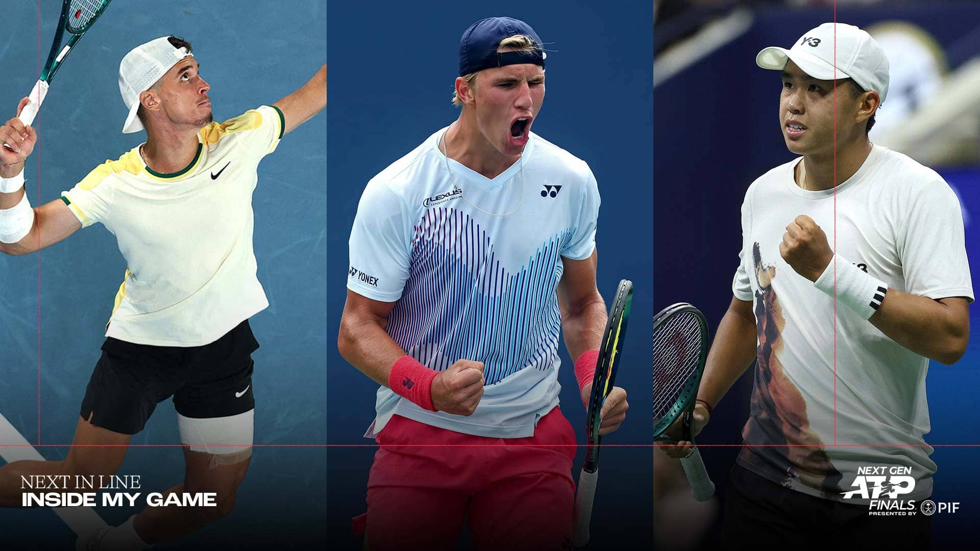 Dino Prizmic, Nicolai Budkov Kjaer and Learner Tien will compete in Jeddah in December.