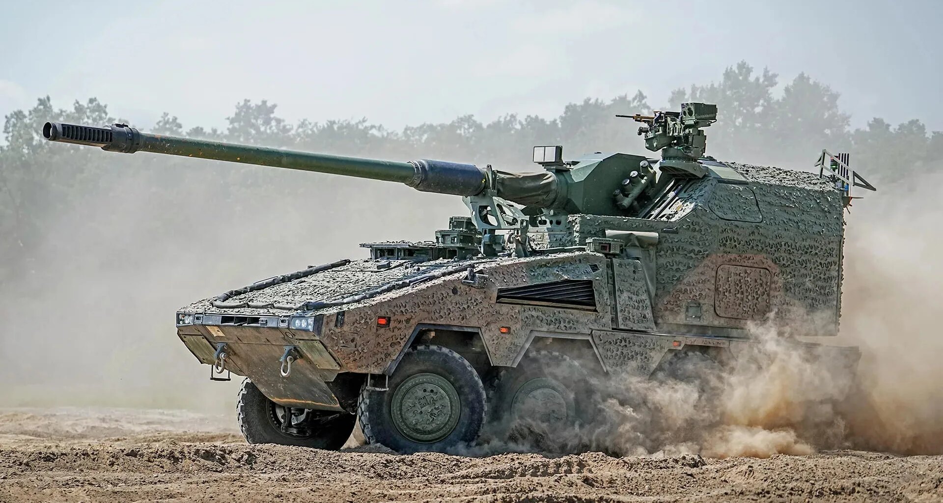 For €1.2 Billion, Germany Confirms the Purchase of Its First 84 RCH 155 Wheeled Self-Propelled Howitzers