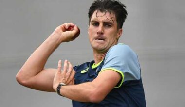 pat-cummins-in-action-in-training-ahead-of-the-adelaide-test